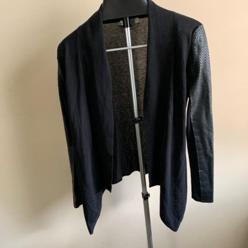 My Tribe Waterfall Cardigan with Laser cut panel sleeves